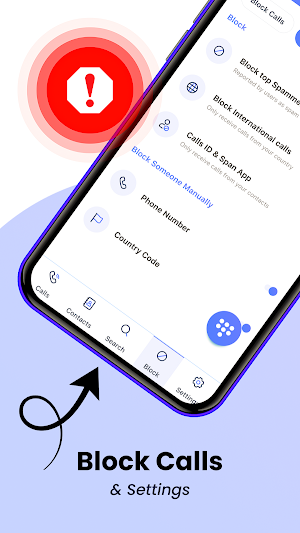 Caller Id : Phone Call Blocker Screenshot 1
