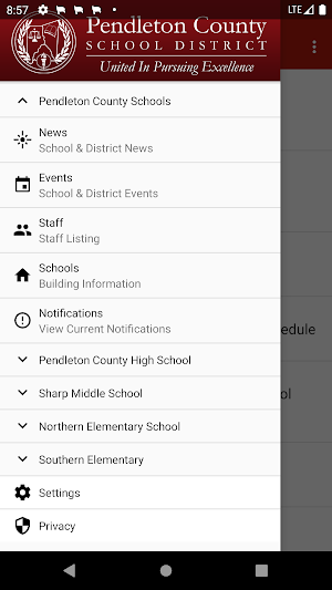 Pendleton County Schools Screenshot 1