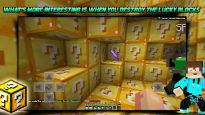 Lucky Block Craft Mod MCPE Screenshot 3