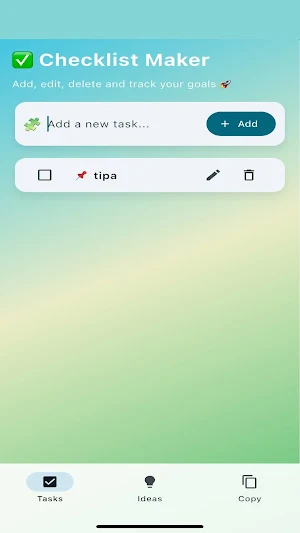 Checklist Maker Screenshot 0