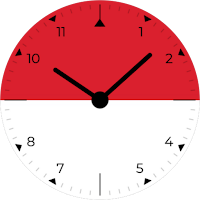 Monaco Analog Watch Face