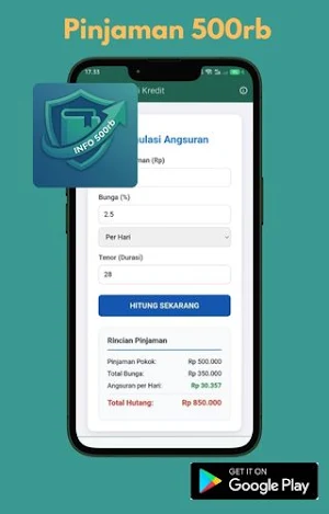 Pinjam 500rb Tanpa BI Cek Clue Screenshot 1