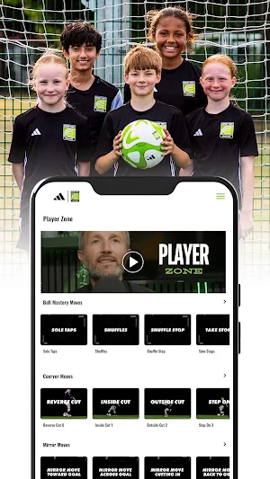 Coerver Soccer Skills Screenshot 1