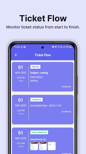 RK Services Screenshot 2