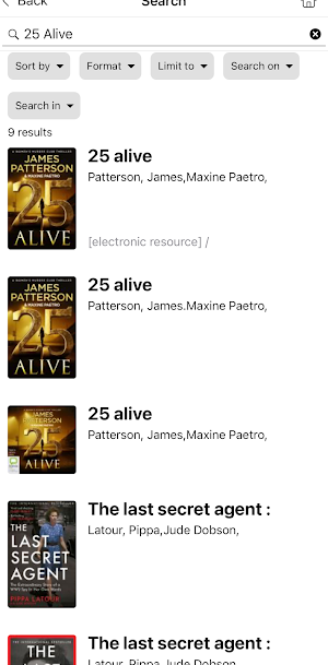 Renfrewshire Libraries Screenshot 2