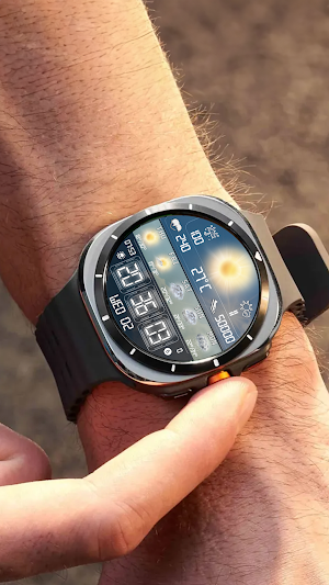N-SPORT756 Weather DigitalFace Screenshot 0