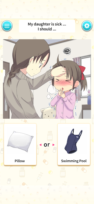 She's sick! Simulation game Screenshot 3
