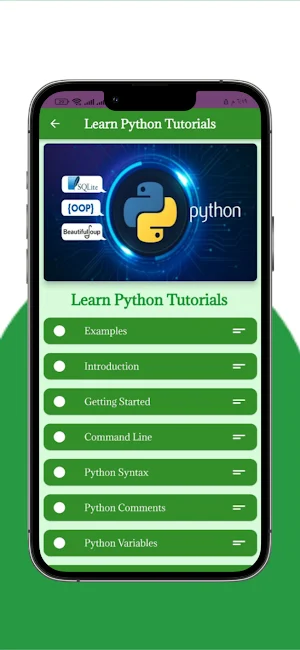 Learn Python Tutorials Screenshot 0