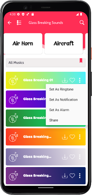 Glass Breaking Sounds Screenshot 3