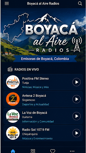 Boyacá al aire Radios Screenshot 0