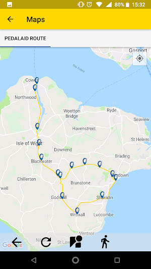 PedalAid Screenshot 2