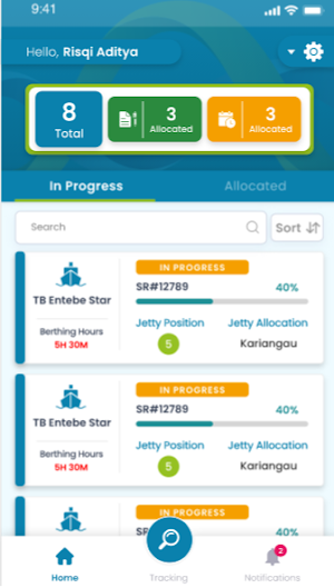 Lintas Port Services Screenshot 0