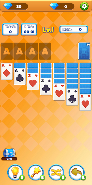 Solitaire Goldleaf Screenshot 2