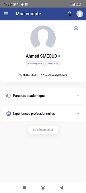 Institut de soins de santé Screenshot 1