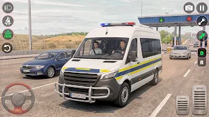 Mini Van City Driving Game 3D Screenshot 1
