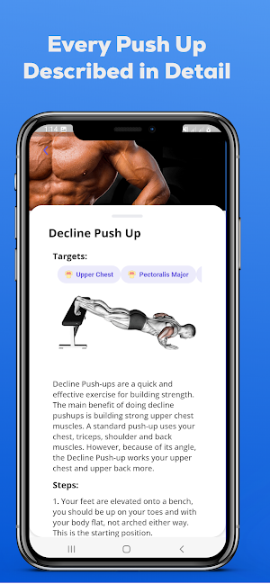 AlphaMale | Push Up Trainer Screenshot 3