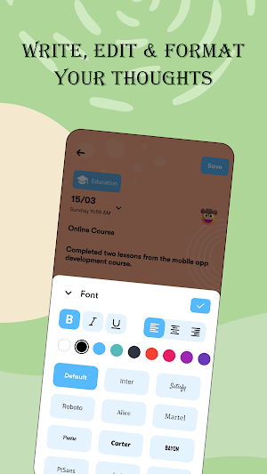 Daily Diary - Notes with Lock Screenshot 2