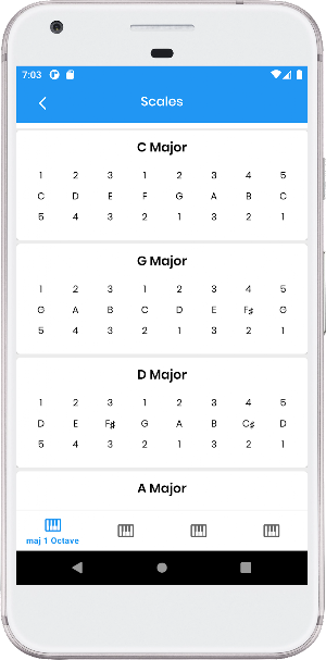 Joe's Piano Lessons Flashcards Screenshot 3