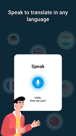 Voice Translator & Audio Saver Screenshot 1