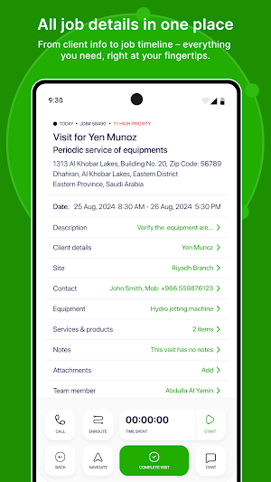 Syanpro Field Service Software Screenshot 2