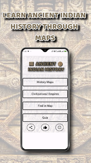 Ancient Indian History Maps Screenshot 0