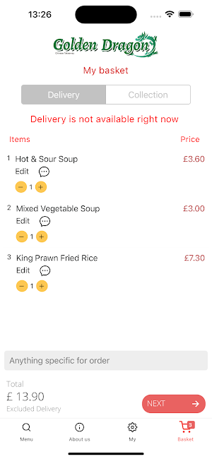Golden Dragon Wythenshawe Screenshot 3