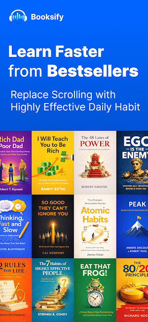 Booksify - Summary & Audiobook Screenshot 0