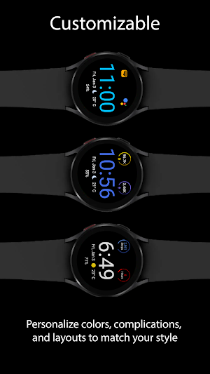 Minimal Watch Face Screenshot 2