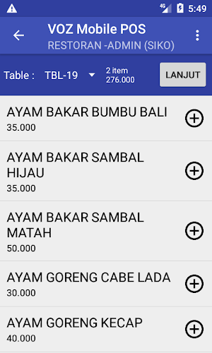 VOZ Mobile POS Screenshot 0