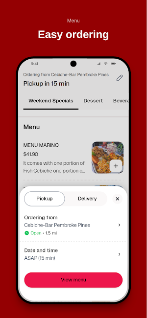 Cebiche-Bar Screenshot 2