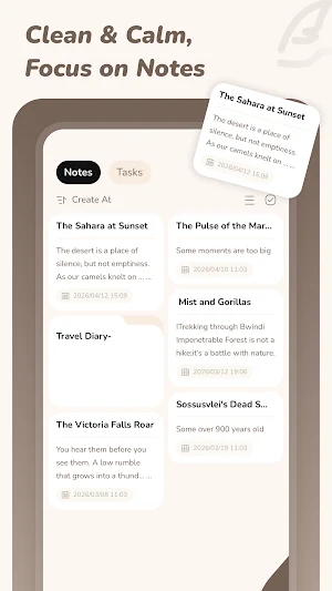 BlinkNote-Diverse layouts Screenshot 0