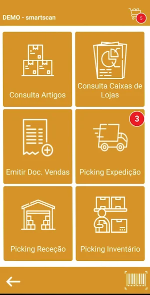 SmartWMS Screenshot 1