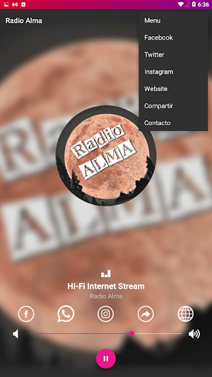 Radio Alma Screenshot 1