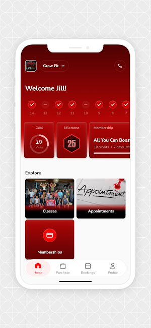 Grow Fitness and Wellness Screenshot 0