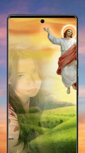 Jesus Photo Frames Editor Screenshot 1