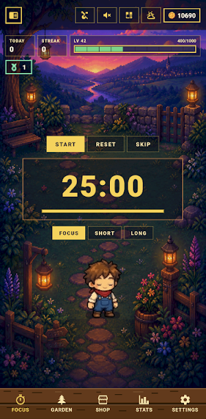 Focus Garden Screenshot 0