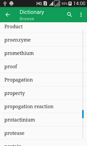 Chemistry Dictionary Offline Screenshot 0