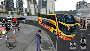 Bus Simulator : 3D Coach Games Screenshot 1