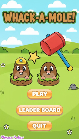 WHACK-A-MOLE！ Screenshot 0