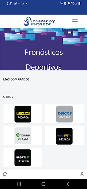 ponleMasShop App Screenshot 2