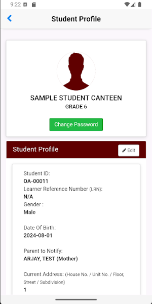 ECSS Pasig Mobile Portal Screenshot 2