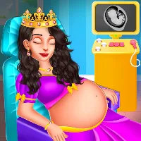 Cute princess baby shower