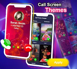 Call Screen Themes: Color Call Screenshot 0