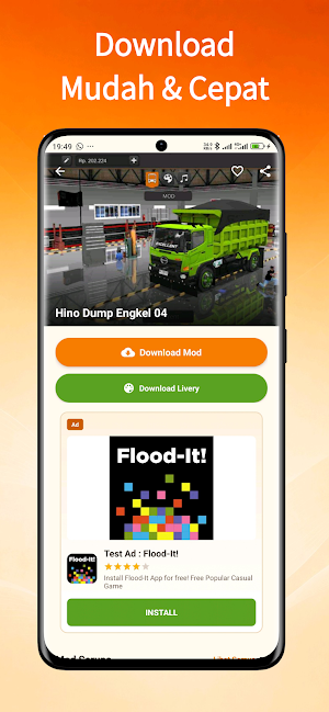 MOD Truck Hino Muatan Berat Screenshot 3