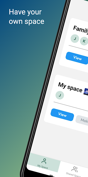 Shared list Screenshot 1
