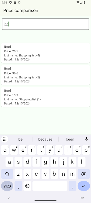 Shopping List  - Bazda Screenshot 3