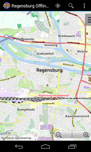 Regensburg Offline City Map Screenshot 0