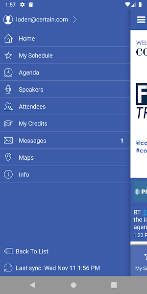 Commonfund Events Screenshot 2