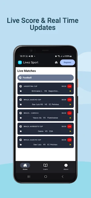 Winbox Livez Sport Screenshot 0
