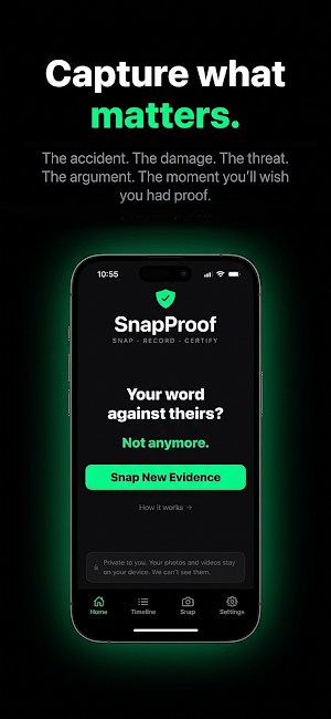 SnapProof: Evidence Camera Screenshot 0